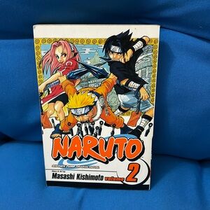 Naruto Comic Volume 2 Shonen Jump By Masashi Kishimato Rated T For Teen